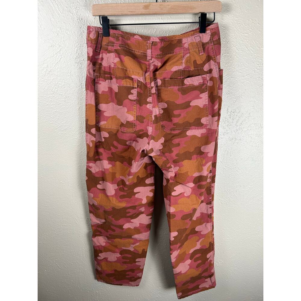 Sundance Quincy Ripstop Camo Pants Size 6 Utility Cotton Red Camouflage Trousers - Picture 9 of 10